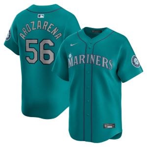 Randy Arozarena Seattle Mariners Teal Alternate Limited Jersey - All Stitched