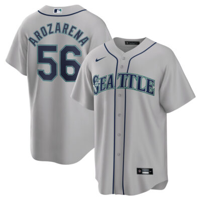 Randy Arozarena Seattle Mariners Grey Road Jersey - All Stitched