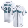 Cal Raleigh Seattle Mariners White Home Limited Jersey - All Stitched