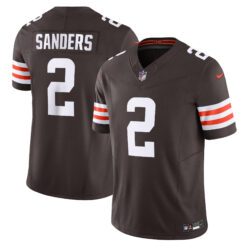 Shedeur Sanders Cleveland Browns Brown Home Vapor F.U.S.E Limited Jersey - All Stitched