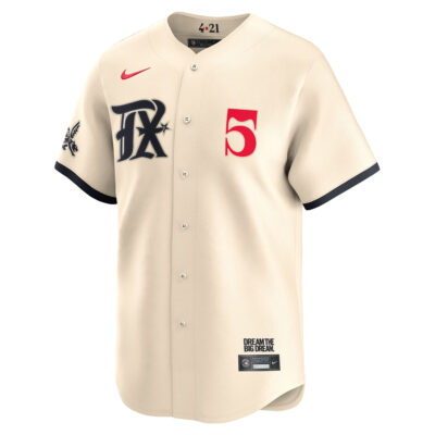 Alternative view of Corey Seager Texas Rangers Cream City Connect Limited Jersey - All Stitched