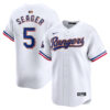 Corey Seager Texas Rangers White 2024 Gold Collection Limited Jersey - All Stitched