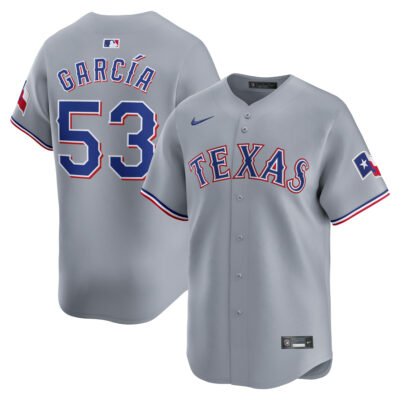 Adolis Garcia Texas Rangers Grey Road Limited Jersey - All Stitched
