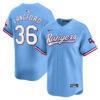 Wyatt Langford Texas Rangers Light Blue Alternate Limited Jersey - All Stitched