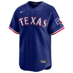 Alternative view of Wyatt Langford Texas Rangers Royal Blue Alternate Limited Jersey - All Stitched