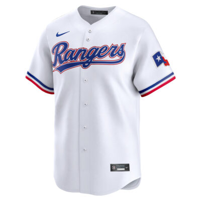 Alternative view of Marcus Semien Texas Rangers White Home Limited Jersey - All Stitched