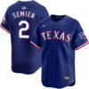 Marcus Semien Texas Rangers Royal Blue Alternate Limited Jersey - All Stitched