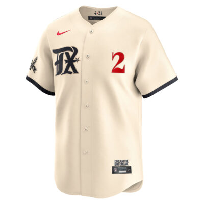 Alternative view of Marcus Semien Texas Rangers Cream City Connect Limited Jersey - All Stitched