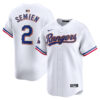 Marcus Semien Texas Rangers White 2024 Gold Collection Limited Jersey - All Stitched