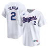 Marcus Semien Texas Rangers White 1993 Cooperstown Limited Jersey - All Stitched