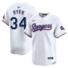Nolan Ryan Texas Rangers White Home Limited Jersey - All Stitched