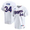 Nolan Ryan Texas Rangers White 1993 Cooperstown Limited Jersey - All Stitched