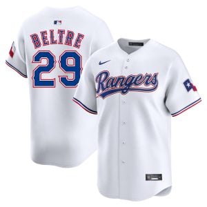 Adrian Beltre Texas Rangers White Home Limited Jersey - All Stitched