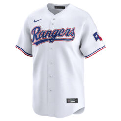 Alternative view of Adrian Beltre Texas Rangers White Home Limited Jersey - All Stitched