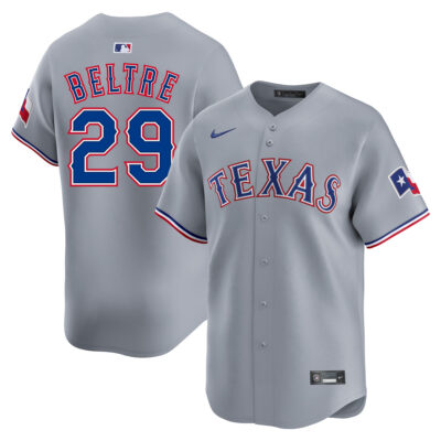 Adrian Beltre Texas Rangers Grey Road Limited Jersey - All Stitched