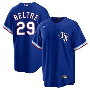 Adrian Beltre Texas Rangers Royal Blue Alternate Jersey - All Stitched