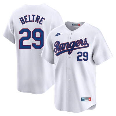 Adrian Beltre Texas Rangers White 1993 Cooperstown Limited Jersey - All Stitched