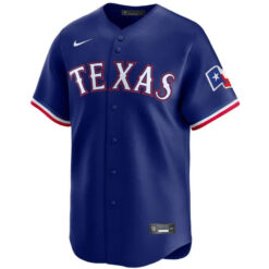 Alternative view of Evan Carter Texas Rangers Royal Blue Alternate Limited Jersey - All Stitched