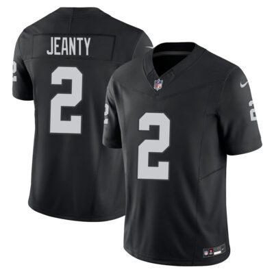 Ashton Jeanty Las Vegas Raiders Black Home Vapor F.U.S.E Limited Jersey - All Stitched