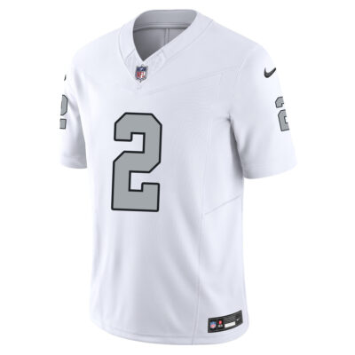 Alternative view of Ashton Jeanty Las Vegas Raiders White Alternate Vapor F.U.S.E Limited Jersey - All Stitched