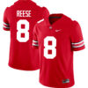 Arvell Reese Ohio State Buckeyes Football Scarlet Game Jersey - All Stitched