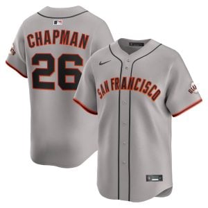 Matt Chapman San Francisco Giants Grey Road Limited Jersey - All Stitched