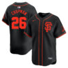 Matt Chapman San Francisco Giants Black Alternate Limited Jersey - All Stitched