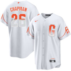 Matt Chapman San Francisco Giants White City Connect Limited Jersey - All Stitched