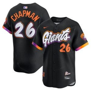 Matt Chapman San Francisco Giants Anthracite City Connect Limited Jersey - All Stitched