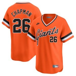 Matt Chapman San Francisco Giants Orange Cooperstown Collection Jersey - All Stitched