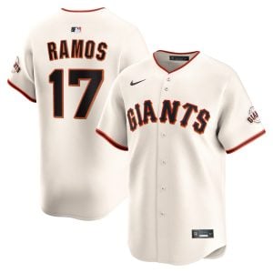 Heliot Ramos San Francisco Giants Cream Home Limited Jersey - All Stitched