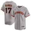 Heliot Ramos San Francisco Giants Grey Road Limited Jersey - All Stitched