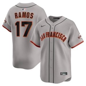 Heliot Ramos San Francisco Giants Grey Road Limited Jersey - All Stitched