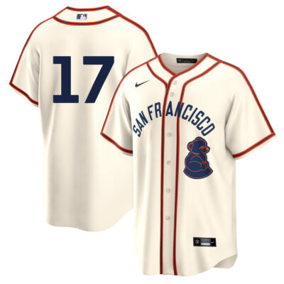 Heliot Ramos San Francisco Giants Cream 2024 Rickwood Jersey - All Stitched