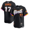 Heliot Ramos San Francisco Giants Anthracite City Connect Limited Jersey - All Stitched