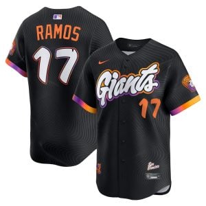 Heliot Ramos San Francisco Giants Anthracite City Connect Limited Jersey - All Stitched