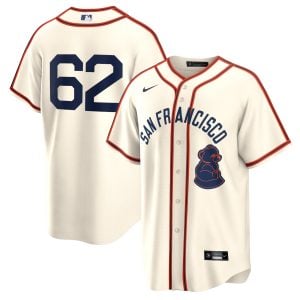 Logan Webb San Francisco Giants Cream 2024 Rickwood Jersey - All Stitched