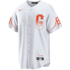 Alternative view of Logan Webb San Francisco Giants White City Connect Limited Jersey - All Stitched