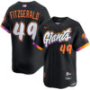 Tyler Fitzgerald San Francisco Giants Anthracite City Connect Limited Jersey - All Stitched