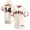 Patrick Bailey San Francisco Giants Cream Home Limited Jersey - All Stitched