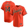 Patrick Bailey San Francisco Giants Orange Alternate Limited Jersey - All Stitched