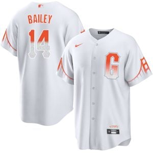 Patrick Bailey San Francisco Giants White City Connect Limited Jersey - All Stitched