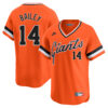 Patrick Bailey San Francisco Giants Orange Cooperstown Collection Jersey - All Stitched
