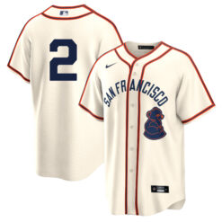 Willy Adames San Francisco Giants Cream 2024 Rickwood Jersey - All Stitched
