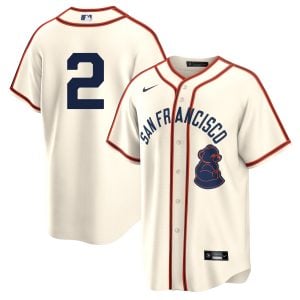 Willy Adames San Francisco Giants Cream 2024 Rickwood Jersey - All Stitched