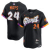 Willie Mays San Francisco Giants White City Connect Limited Jersey - All Stitched