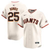 Barry Bonds San Francisco Giants Cream Home Limited Jersey - All Stitched