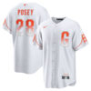 Buster Posey San Francisco Giants White City Connect Limited Jersey - All Stitched