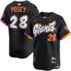 Buster Posey San Francisco Giants Anthracite City Connect Limited Jersey - All Stitched