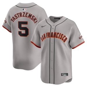 Mike Yastrzemski San Francisco Giants Grey Road Limited Jersey - All Stitched